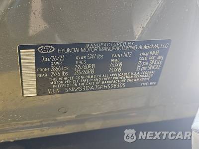 2023 Hyundai Santa Fe SEL - zdjęcie 14 z 21 - miniatura