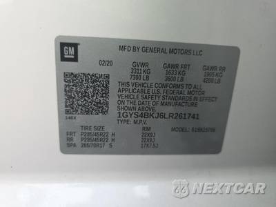 2020 Cadillac Escalade Luxury 1SB - zdjęcie 18 z 24 - miniatura