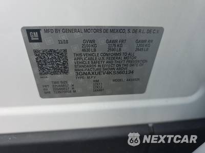 2019 Chevrolet Equinox LT 1LT - zdjęcie 17 z 21 - miniatura