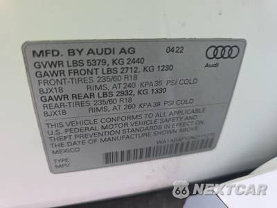 2022 Audi Q5 Premium - zdjęcie 11 z 16 - miniatura
