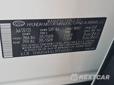 2023 Hyundai Santa Fe Limited - zdjęcie 14 z 29 - miniatura