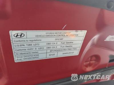 2012 Hyundai Santa Fe GLS - zdjęcie 20 z 21 - miniatura