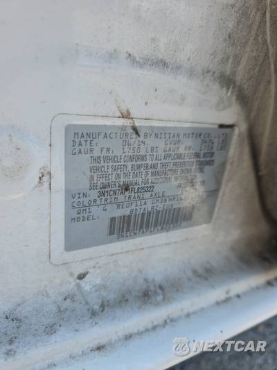 2015 Nissan Versa SV - zdjęcie 14 z 33 - miniatura