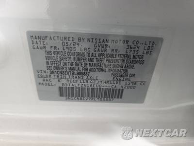 2024 Nissan Versa SV - zdjęcie 15 z 17 - miniatura
