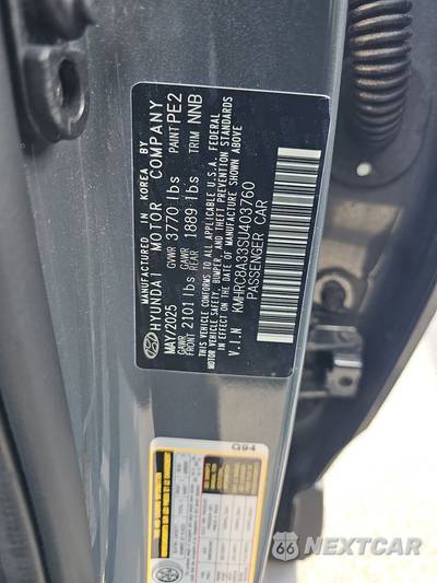2025 Hyundai Venue SEL - zdjęcie 14 z 33 - miniatura