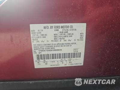 2019 Ford Explorer XLT - zdjęcie 10 z 65 - miniatura