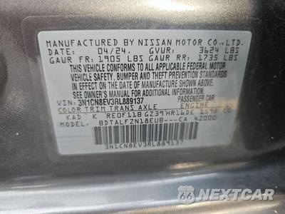 2024 Nissan Versa SV - zdjęcie 14 z 33 - miniatura