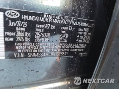 2023 Hyundai Santa Fe SEL - zdjęcie 14 z 22 - miniatura