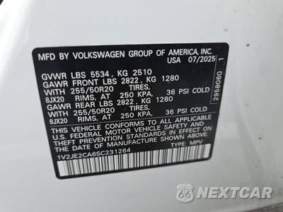 2025 Volkswagen Atlas Cross Sport 2.0T SE w/Technology - zdjęcie 14 z 27 - miniatura