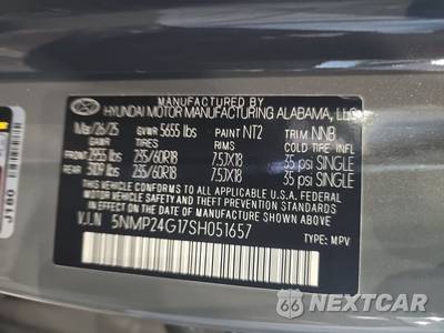 2025 Hyundai Santa Fe Hybrid SEL - zdjęcie 15 z 31 - miniatura