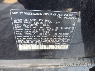 2025 Volkswagen Atlas 2.0T SE w/Technology - zdjęcie 15 z 29 - miniatura