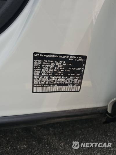 2025 Volkswagen Atlas Cross Sport 2.0T SE w/Technology - zdjęcie 14 z 37 - miniatura