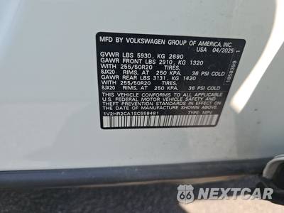 2025 Volkswagen Atlas 2.0T SE w/Technology - zdjęcie 15 z 27 - miniatura