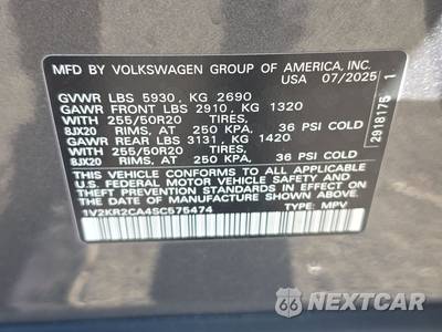 2025 Volkswagen Atlas 2.0T SE w/Technology - zdjęcie 14 z 24 - miniatura