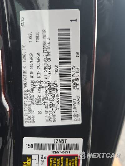 2023 Toyota Tundra Limited Crew Cab Short Bed - zdjęcie 14 z 24 - miniatura
