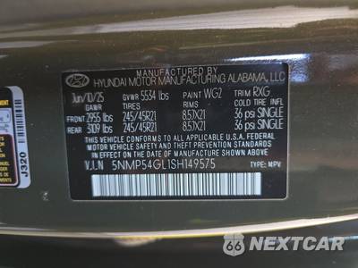 2025 Hyundai Santa Fe Calligraphy - zdjęcie 16 z 19 - miniatura