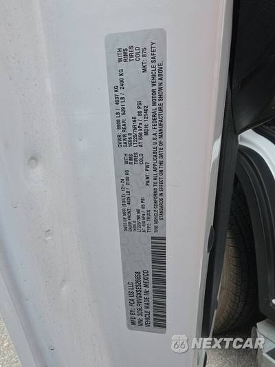 2025 Ram ProMaster 2500 Cargo Van Tradesman w/Passenger Seat Low Roof 136.0" WB - zdjęcie 13 z 27 - miniatura
