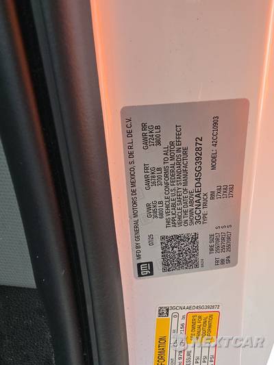 2025 Chevrolet Silverado 1500 WT Regular Cab Long Bed 1WT - zdjęcie 13 z 26 - miniatura
