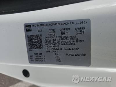 2025 Chevrolet Silverado 1500 WT Regular Cab Long Bed 1WT - zdjęcie 13 z 29 - miniatura