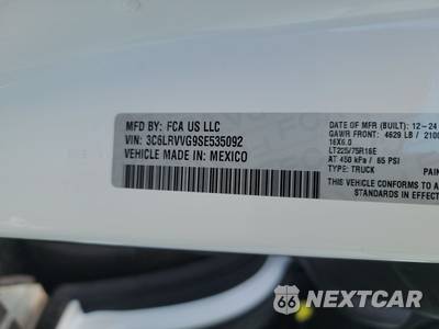 2025 Ram ProMaster 2500 Cargo Van Tradesman w/Passenger Seat Low Roof 136.0" WB - zdjęcie 13 z 25 - miniatura