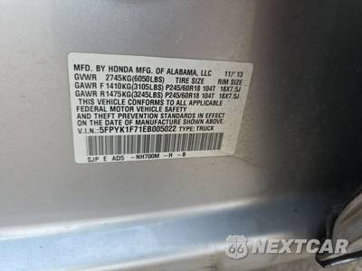2014 Honda Ridgeline Sport Crew Cab Medium Bed - zdjęcie 14 z 32 - miniatura
