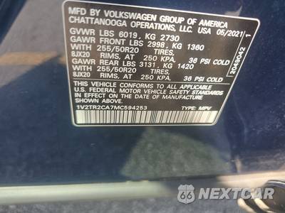 2021 Volkswagen Atlas V6 SEL Premium - zdjęcie 15 z 20 - miniatura