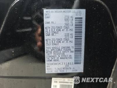 2023 Nissan Pathfinder Platinum - zdjęcie 18 z 26 - miniatura