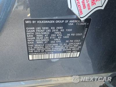 2025 Volkswagen Atlas 2.0T SE w/Technology - zdjęcie 15 z 28 - miniatura