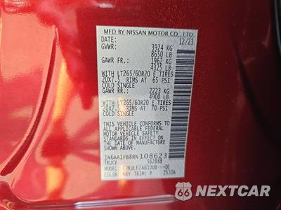 2024 Nissan TITAN XD Platinum Reserve Crew Cab Medium Bed - zdjęcie 14 z 21 - miniatura