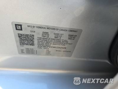 2019 Chevrolet Silverado 1500 LD LT Extended Cab Medium Bed 1LT - zdjęcie 14 z 17 - miniatura