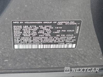 2025 Volkswagen Atlas Cross Sport 2.0T SEL - zdjęcie 14 z 32 - miniatura