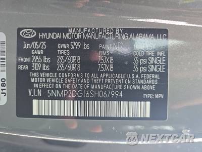 2025 Hyundai Santa Fe Hybrid SEL - zdjęcie 15 z 22 - miniatura