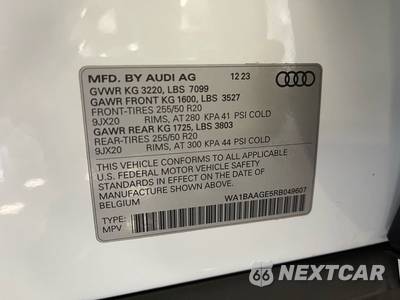 2024 Audi Q8 Sportback e-tron S line Premium - zdjęcie 18 z 52 - miniatura