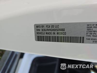 2025 Ram ProMaster 2500 Cargo Van Tradesman w/Passenger Seat Low Roof 136.0" WB - zdjęcie 15 z 33 - miniatura