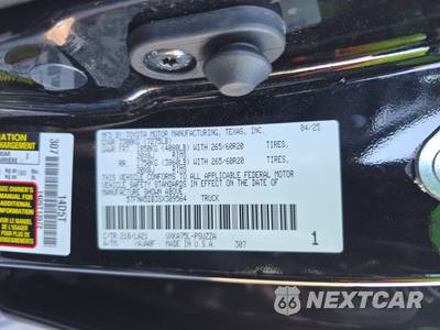 2025 Toyota Tundra Platinum Crew Cab Short Bed - zdjęcie 14 z 32 - miniatura