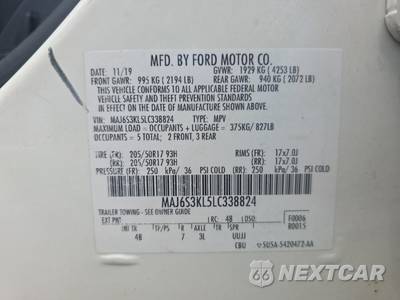 2020 Ford EcoSport Titanium - zdjęcie 17 z 21 - miniatura