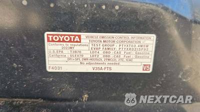 2023 Toyota Tundra SR5 Extended Cab Medium Bed - zdjęcie 17 z 23 - miniatura