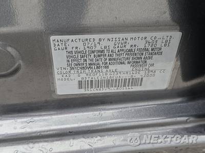 2020 Nissan Versa S - zdjęcie 13 z 18 - miniatura