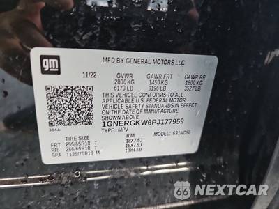 2023 Chevrolet Traverse LT Cloth 1LT - zdjęcie 15 z 28 - miniatura