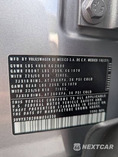 2022 Volkswagen Taos SE - zdjęcie 15 z 16 - miniatura