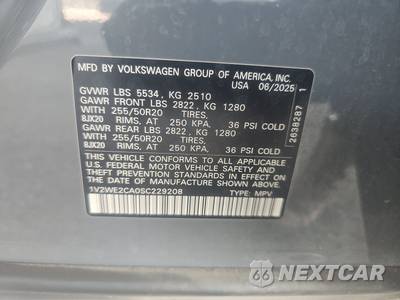2025 Volkswagen Atlas Cross Sport 2.0T SE w/Technology - zdjęcie 14 z 29 - miniatura
