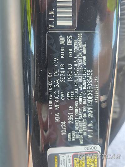 2025 Kia K4 LXS - zdjęcie 14 z 35 - miniatura
