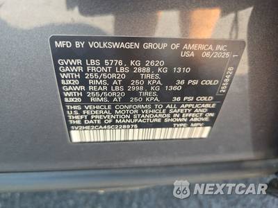 2025 Volkswagen Atlas Cross Sport 2.0T SE w/Technology - zdjęcie 14 z 31 - miniatura
