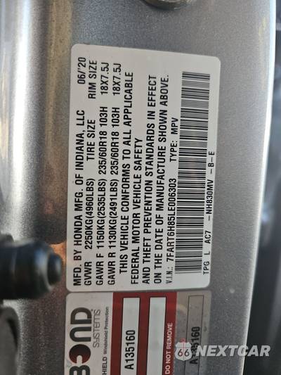 2020 Honda CR-V Hybrid EX-L - zdjęcie 14 z 22 - miniatura
