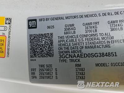 2025 Chevrolet Silverado 1500 WT Regular Cab Long Bed 1WT - zdjęcie 13 z 26 - miniatura