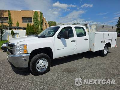 2012 Chevrolet Silverado 3500HD Cab Chassis WT Crew Cab 1WT - zdjęcie 6 z 67 - miniatura