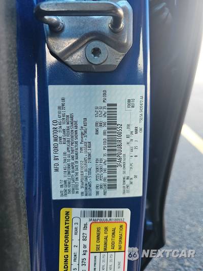2018 Ford Fusion Hybrid S - zdjęcie 14 z 25 - miniatura