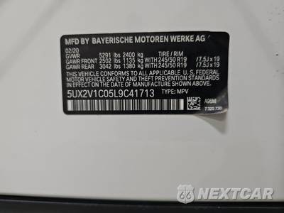 2020 BMW X4 Sports Activity Vehicle xDrive30i - zdjęcie 14 z 26 - miniatura