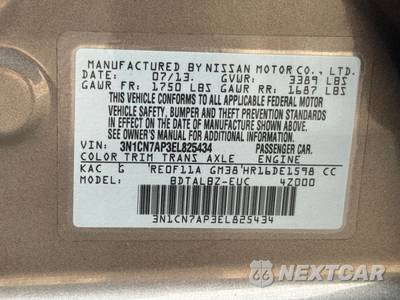 2014 Nissan Versa SV - zdjęcie 39 z 42 - miniatura