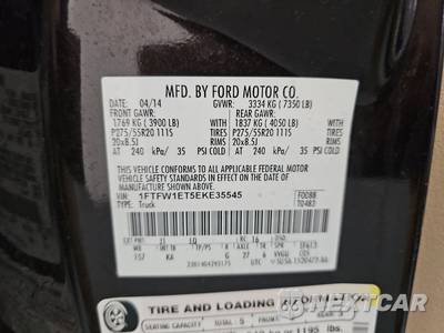 2014 Ford F-150 King Ranch Crew Cab Medium Bed - zdjęcie 14 z 32 - miniatura